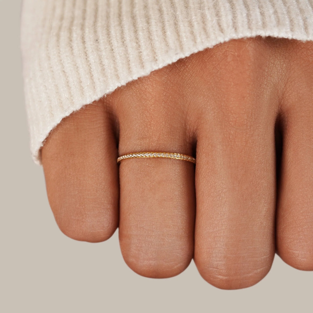 Eternity Crystal Ring