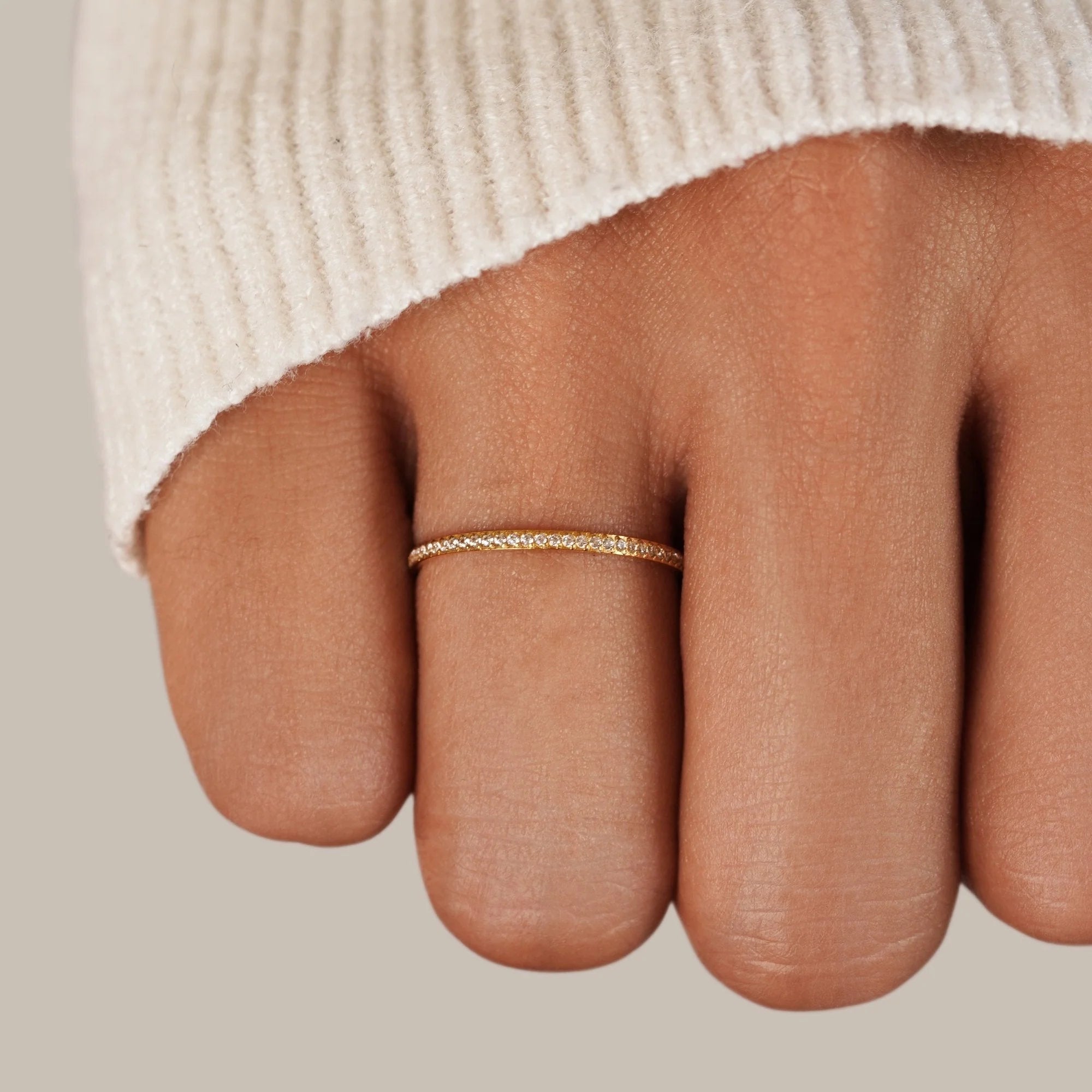 Eternity Crystal Ring