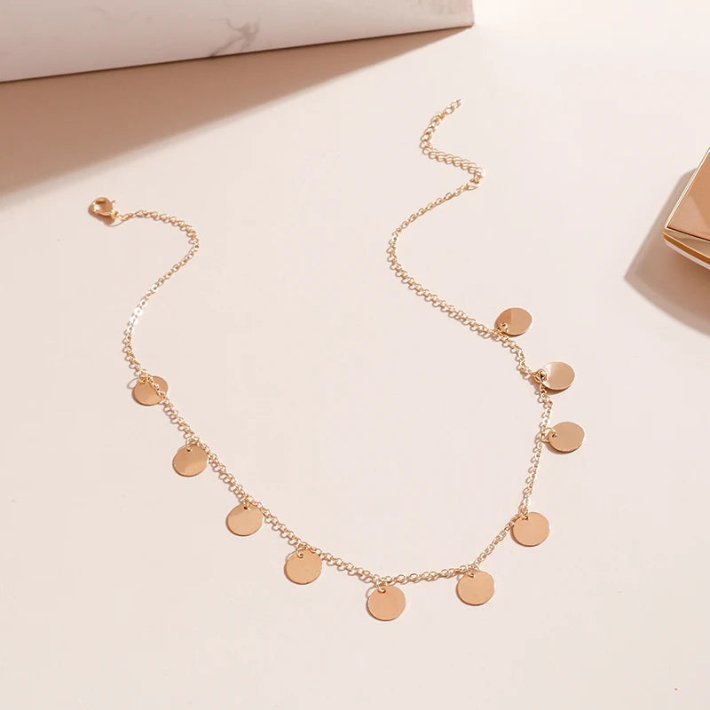 Aihua Multiple Small Cross Clavicle Chain Necklaces & Pendants for Women Hot Sale Femininos Colares Party Jewelry