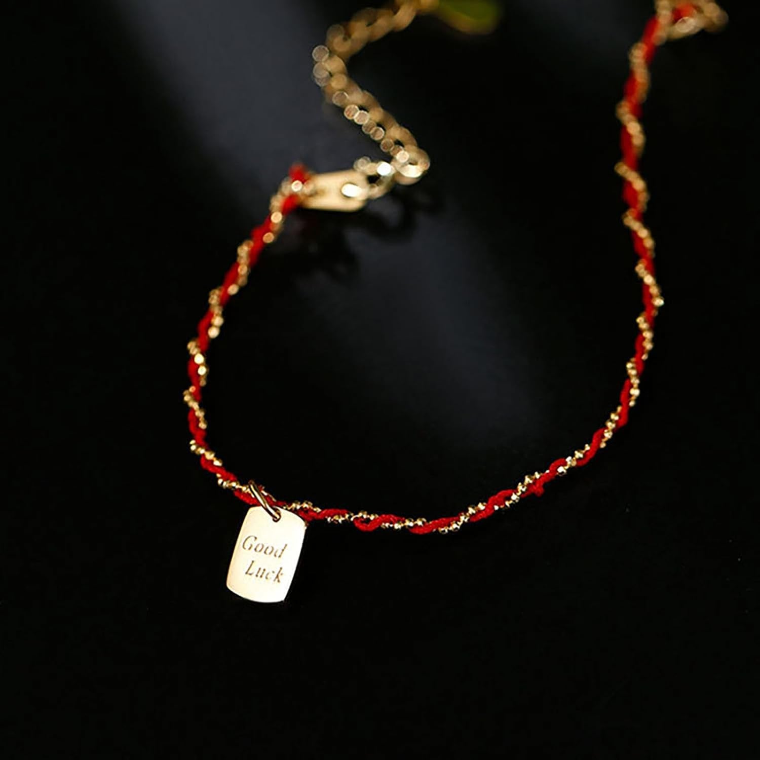Bracciale Portafortuna Donna Con Ciondoli Pendenti,Bracciale Argento 925 Con Charms,Bracciale a Catena Donna Oro,Regali per Fidanzata Amica