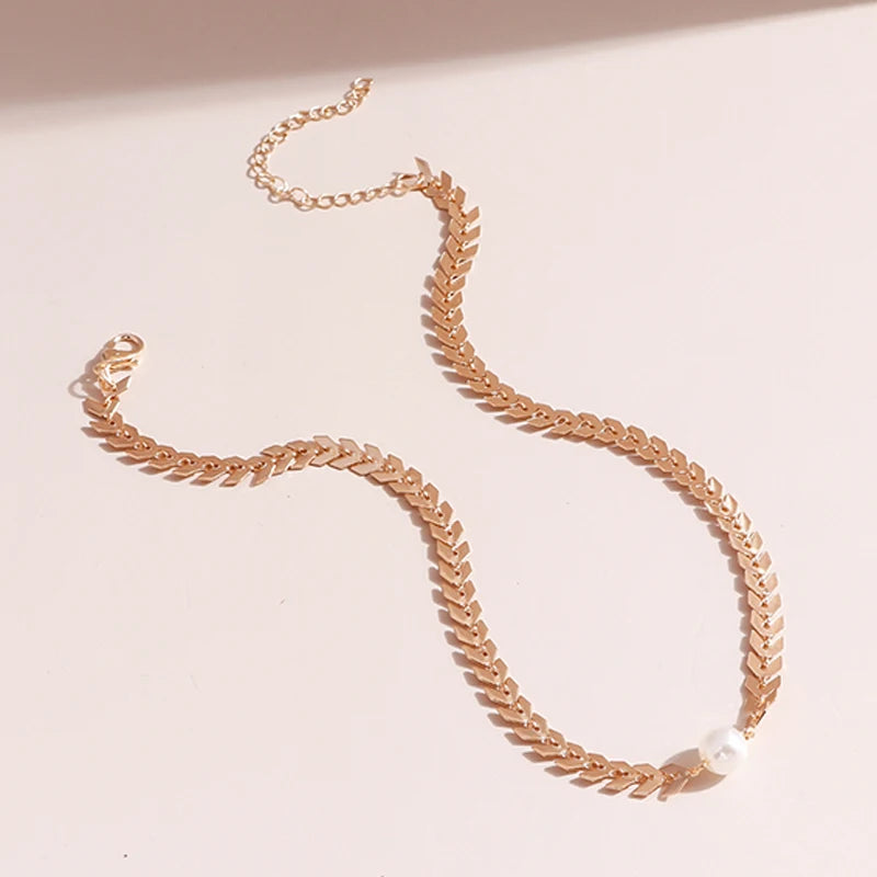 Aihua Multiple Small Cross Clavicle Chain Necklaces & Pendants for Women Hot Sale Femininos Colares Party Jewelry