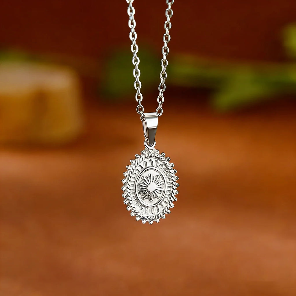 Stainless Steel Cross Star Moon Pendant Multilayer Chain Choker Necklace for Women Trendy Wedding Party Jewerly Accessories