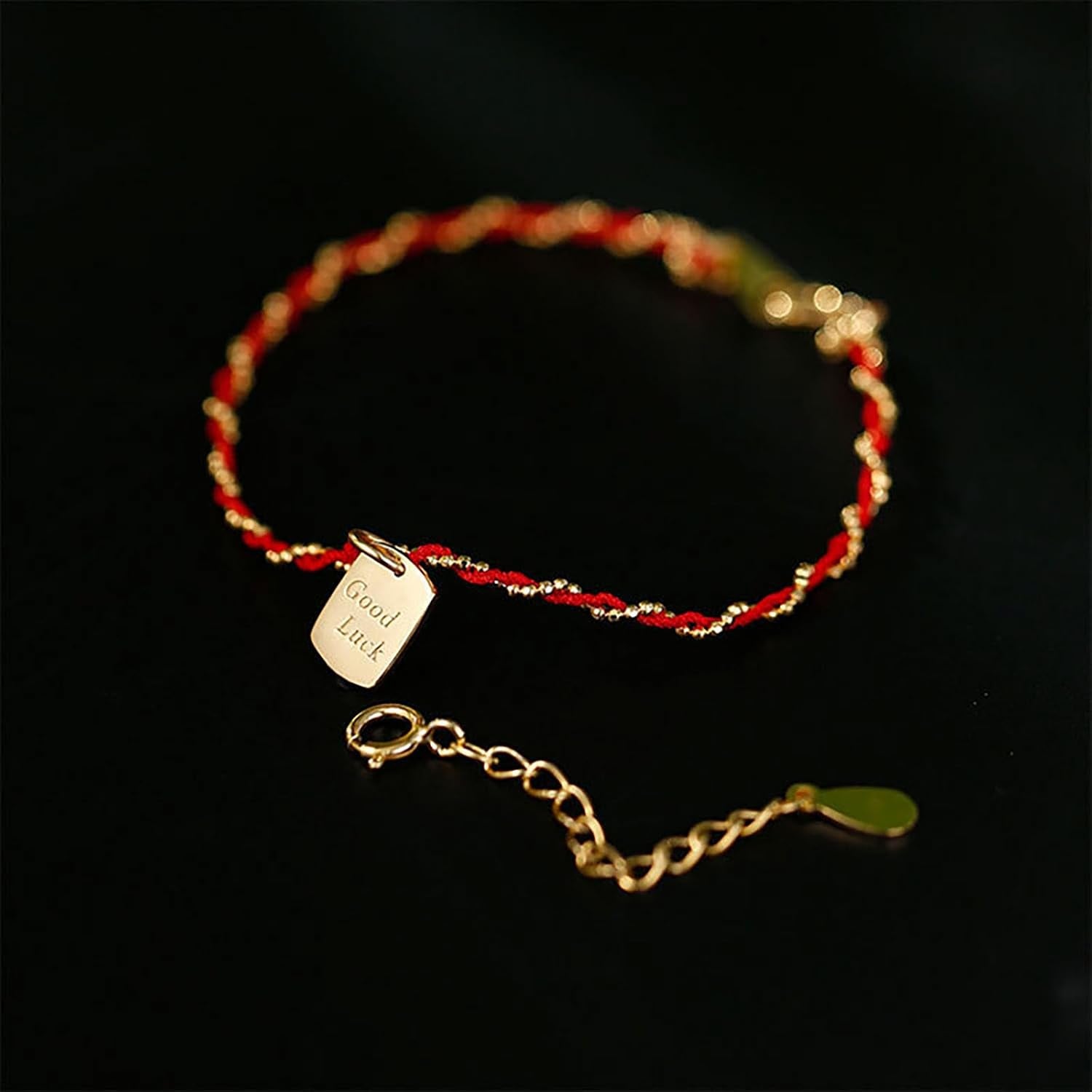 Bracciale Portafortuna Donna Con Ciondoli Pendenti,Bracciale Argento 925 Con Charms,Bracciale a Catena Donna Oro,Regali per Fidanzata Amica