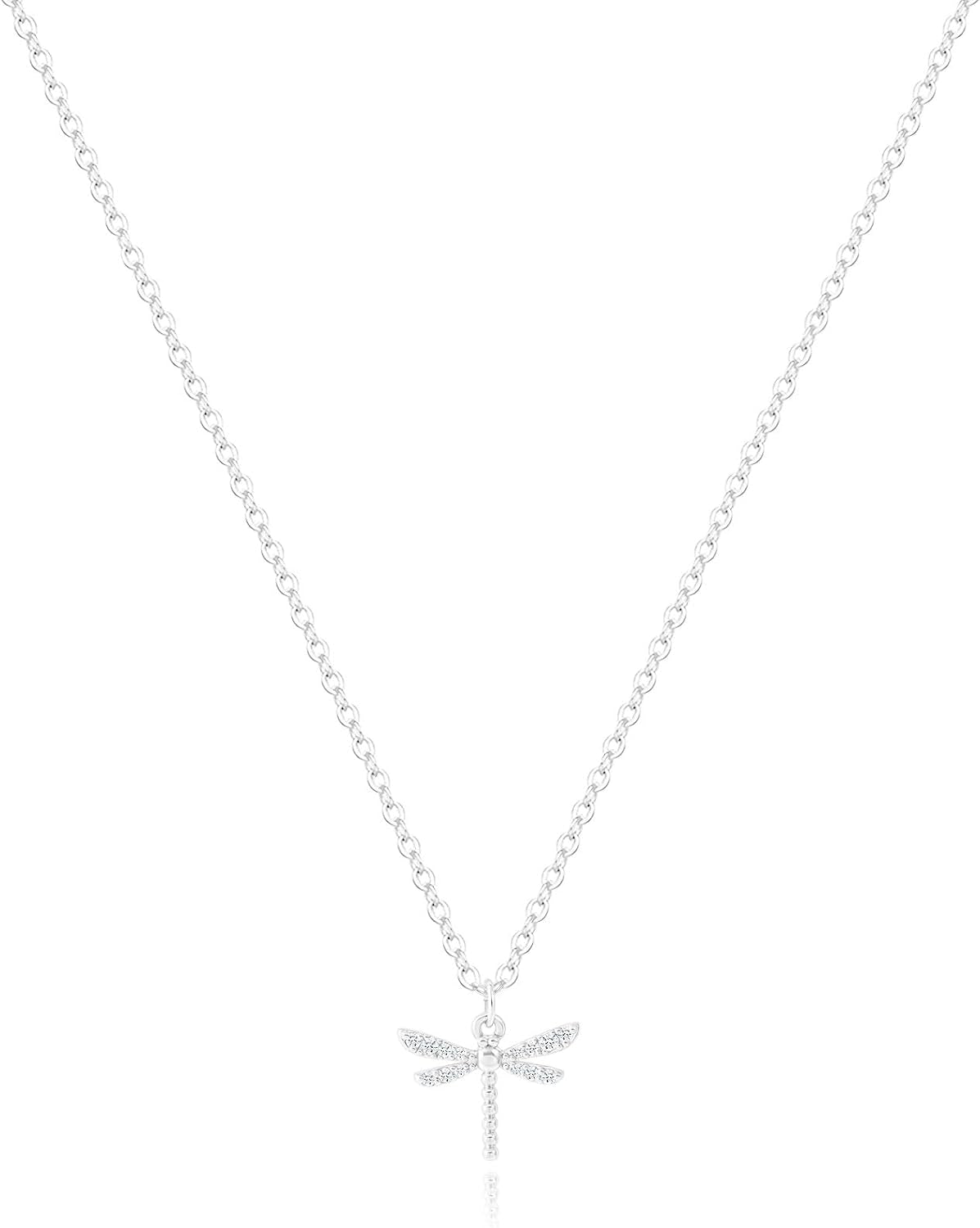 Collana Argento Donna Collana Argento Ciondolo Infinito Cuore Libellula Cavallo Aereo Colibrì Delicata Zirconi Cubici Gioielli Moda Regali Donne Ragazze