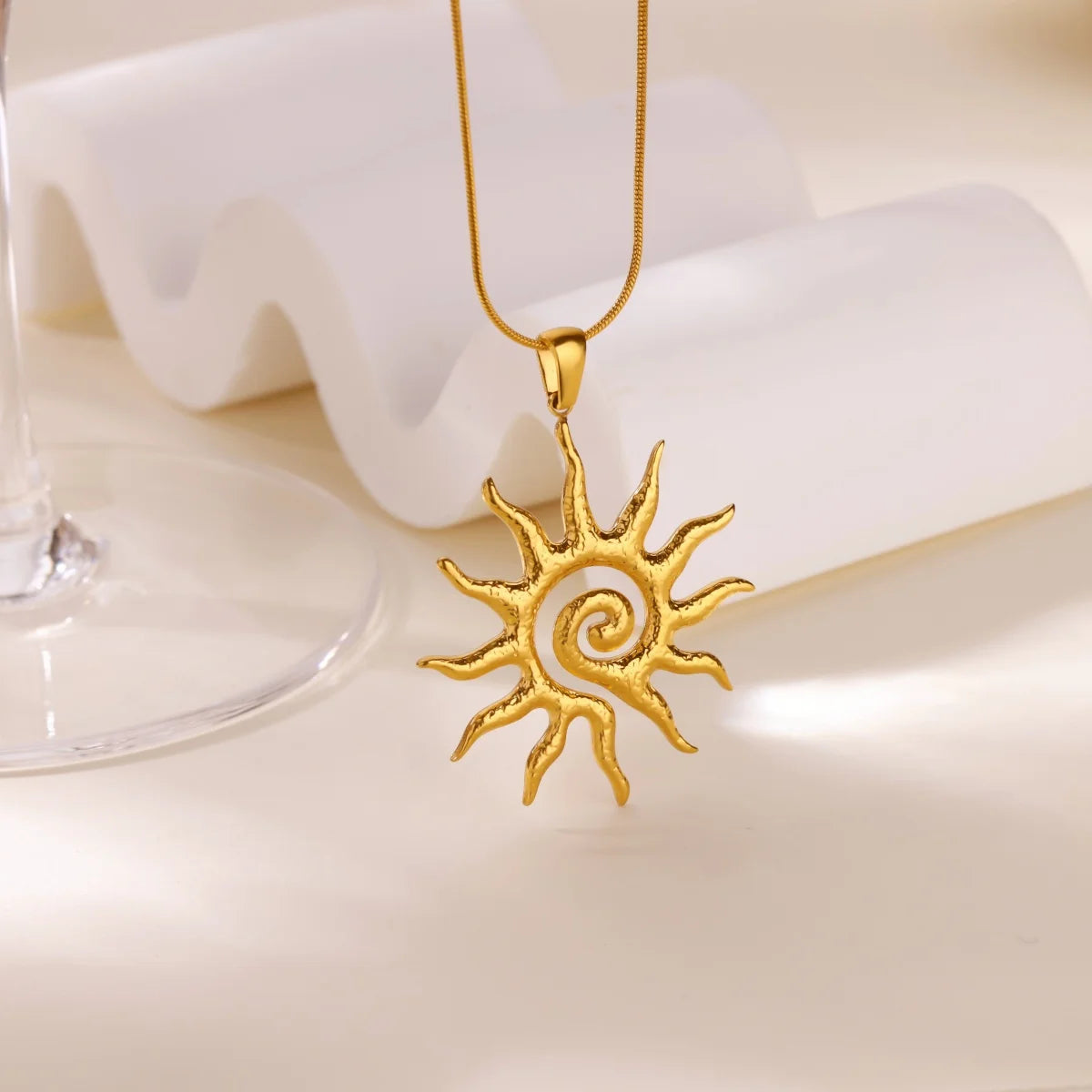 Stainless Steel Cross Star Moon Pendant Multilayer Chain Choker Necklace for Women Trendy Wedding Party Jewerly Accessories
