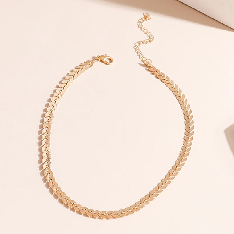 Aihua Multiple Small Cross Clavicle Chain Necklaces & Pendants for Women Hot Sale Femininos Colares Party Jewelry