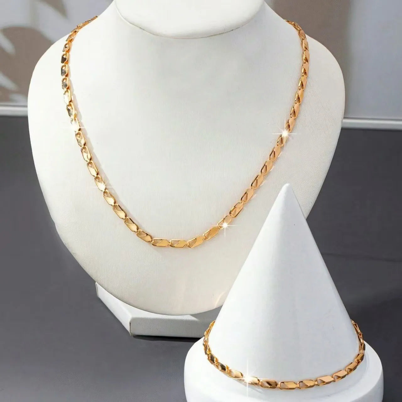 Set Collana e Bracciale Elegante Donna