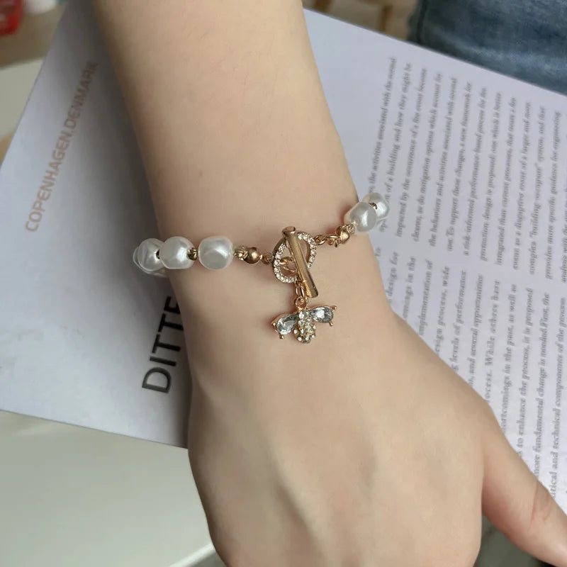 Bohemia Silver Color Heart Beads Bracelets for Women Fashion Multilayer Chain Bracelets Set Charm Bracelet Bangles Jewelry Punk