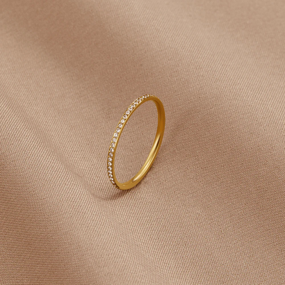 Eternity Crystal Ring